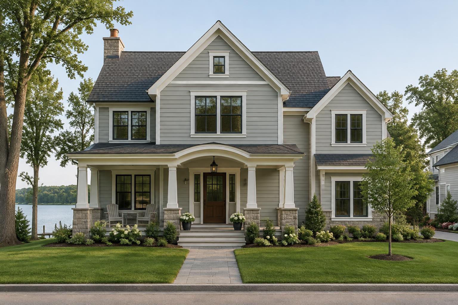 Home before the exterior remodel